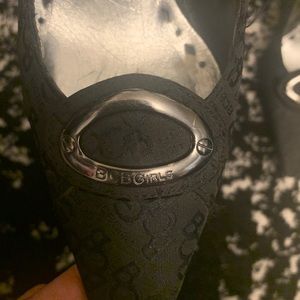 Really classy black  BCBG 2 inch office heel